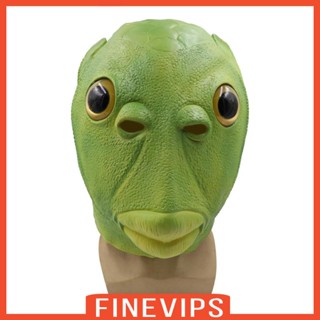 [Finevips] เกมท้าทายธีมฮาโลวีน หัวปลาตลก สําหรับโรงละคร