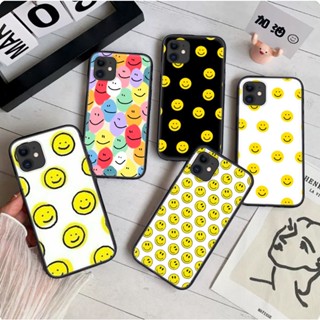 เคส TPU นิ่ม ลายหน้ายิ้ม 136N สําหรับ iPhone 6 6S 7 8 Plus XR XS Max