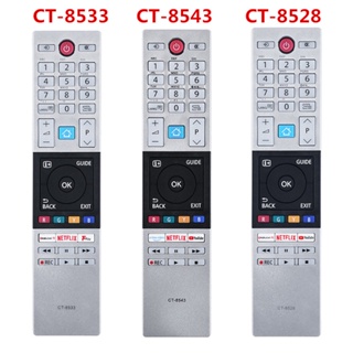 อะไหล่รีโมตคอนโทรล แบบเปลี่ยน สําหรับ Toshiba LED HDTV CT-8543 CT-8533 CT-8528