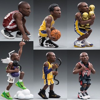 โมเดลฟิกเกอร์ Star Kobe Road Mamba Kobe Mystery Box GK ของเล่นสําหรับเด็ก 6 ชิ้น