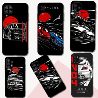 เคสโทรศัพท์มือถือ ลายรถสปอร์ต JDM สไตล์ญี่ปุ่น สําหรับ Samsung Galaxy M53 M62 F62 M02