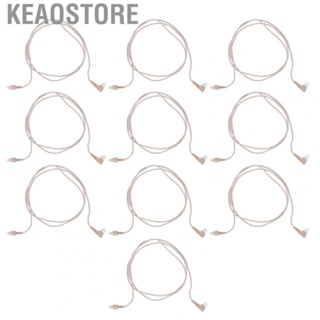 Keaostore 10x 3 Pin  Receiver Cable Wear Resistant PVC Replacement