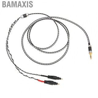 Bamaxis Headphone Upgrade Cable .5m Length 8 Core 3.5mm Headset Clear  Plug