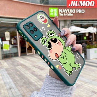 เคสมือถือ แบบใส ลายการ์ตูนชินจัง ขอบสี่เหลี่ยม กันกระแทก สําหรับ Realme 8 5G 8s 5G Q3i V13 5G Narzo 30 Narzo 50 5G Q3 8i