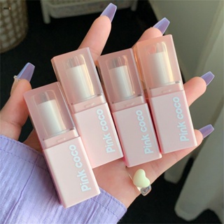 Pinkcoco Milk Cream Velvet Fog Lipstick Cute Girl Heart Matte Matte Lipstick ไม่จาง นักเรียนแต่งหน้าราคาถูก nuuo