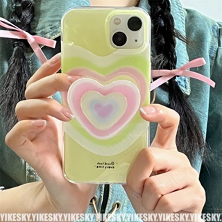 เคสป้องกันโทรศัพท์มือถือ แบบนิ่ม ลายหัวใจ กันกระแทก สําหรับ Iphone 14pro max 13 12 11 14 13 12 11 13promax