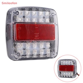 [Smileofen] ใหม่ ไฟท้าย LED 20 ดวง กันน้ํา สําหรับติดท้ายรถบรรทุก รถพ่วง 1 ชิ้น