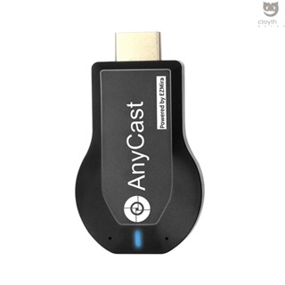 Ctoy Anycast M2 Plus Airplay ดองเกิลรับสัญญาณทีวีไร้สาย 1080P HD TV Stick Miracast เข้ากันได้กับ iOS Android