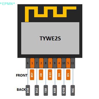 Epmn&gt; ใหม่ โมดูลไร้สาย Wi-Fi ESP-02S TYWE2S Serial ESP8285 ESP8266