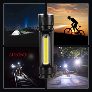 ALISOND1 ไฟฉาย LED อเนกประสงค์ COB สําหรับติดรถยนต์