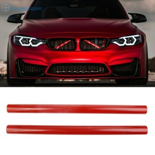 ฝาครอบกระจังหน้า สีแดง สําหรับ BMW E60 1 2 3 4 Series