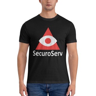 เสื้อยืด พิมพ์ลาย Securoserv ใหม่ล่าสุด สําหรับผู้ชาย