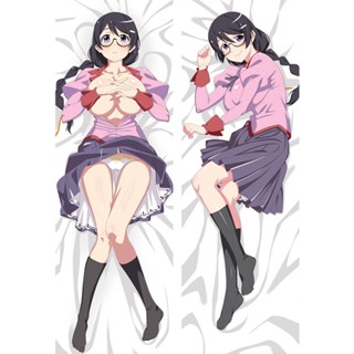 Nekomonogatari Hanekawa Tsubasa ปลอกหมอน ลายอนิเมะ Dakimakura ขนาด 50x150 ซม. 4 ชิ้น