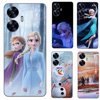 เคสโทรศัพท์มือถือแบบนิ่ม TPU ลายเอลซ่า สําหรับ Realme C55 Frozen II