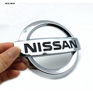 Klnu สติกเกอร์โลโก้ ABS Nissan ด้านหน้า และด้านหลัง แบบเปลี่ยน สําหรับรถยนต์ Nissan 1 ชิ้น