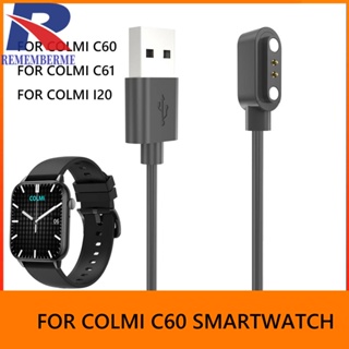 สายชาร์จแม่เหล็ก 0.6 เมตร USB 2 Pin สําหรับ COLMI C60 C61 I20