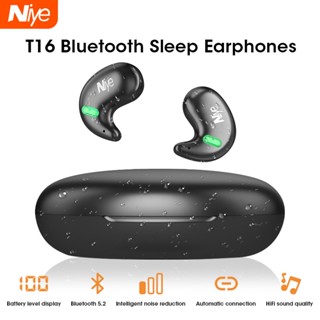 Niye T16 หูฟังบลูทูธไร้สาย HIFI ลดเสียงรบกวน ขนาดเล็ก