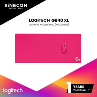 Logitech แผ่นรองเมาส์ G840 XL Gaming Mouse Pad MAGENTA