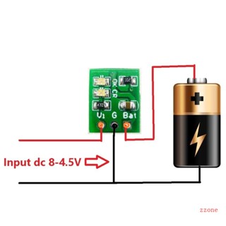 Zzz บอร์ดโมดูลชาร์จแบตเตอรี่ลิเธียม 5V1A พร้อมไฟแสดงสถานะ LED 5 ชิ้น