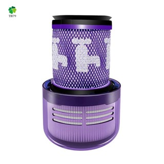 แผ่นกรอง Hepa ซักล้างได้ แบบเปลี่ยน สําหรับเครื่องดูดฝุ่น Dyson V12 1 ชิ้น