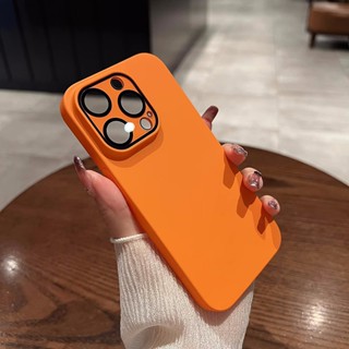 เคสโทรศัพท์มือถือ PC แข็ง ผิวด้าน กันกระแทก กันฝุ่น หรูหรา สําหรับ iPhone 12 13 14 Pro max plus