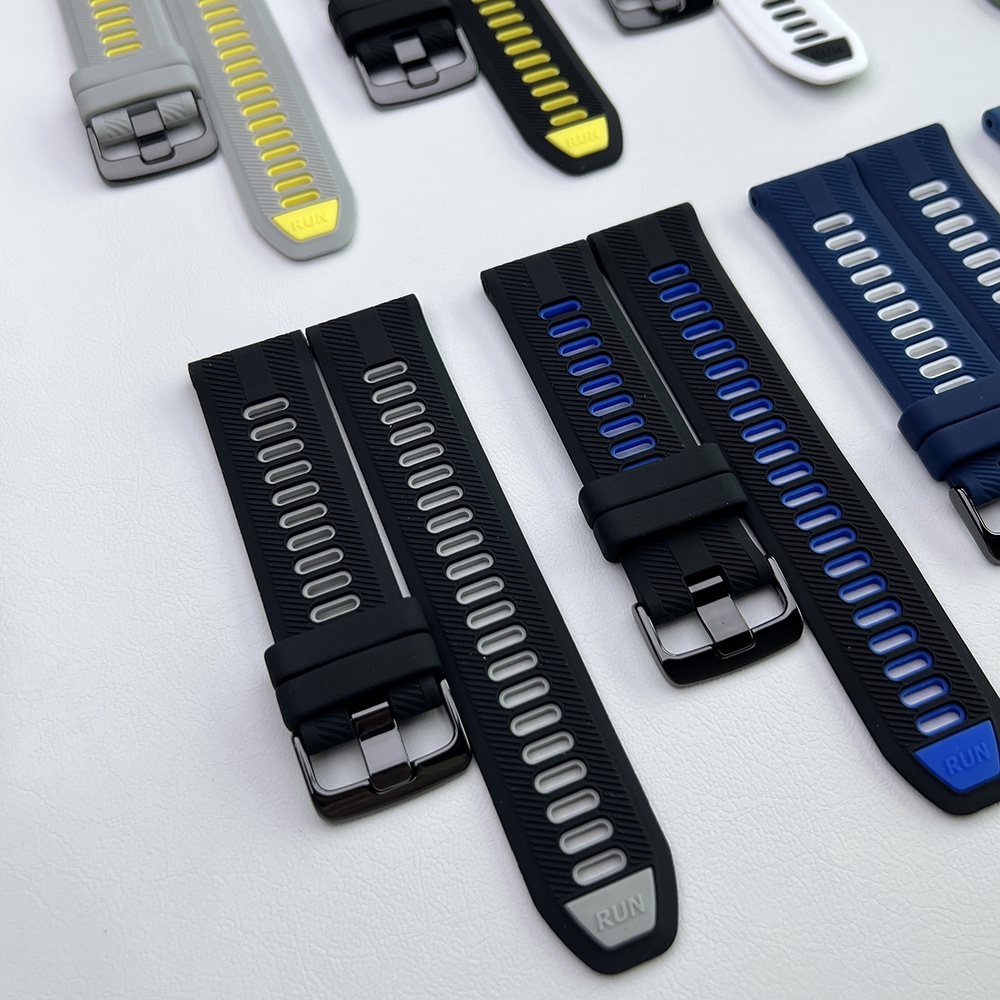 สายนาฬิกาข้อมือซิลิโคน กันน้ํา สําหรับ Garmin Forerunner 965 955 945 935 745