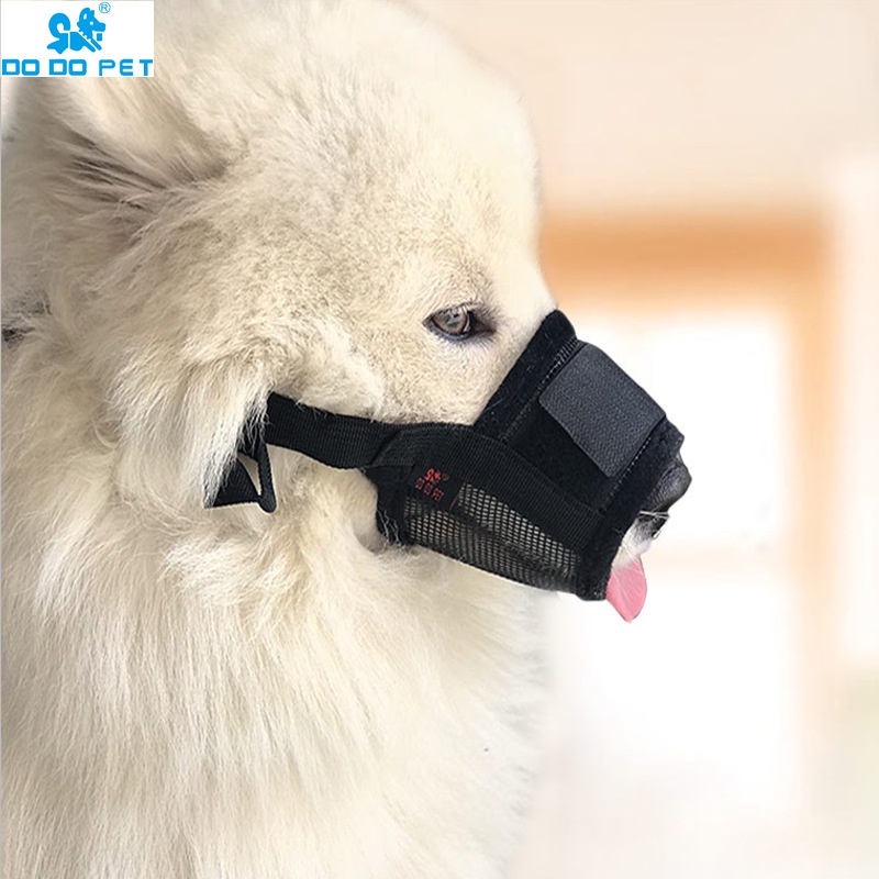 Takedo DODOPET หน้ากากตะกร้อครอบปาก กันกัด ปรับขนาดได้ สําหรับสัตว์เลี้ยง สุนัข