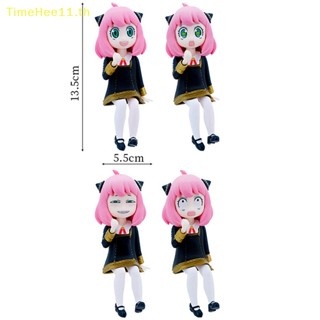 Timehee ตุ๊กตาฟิกเกอร์ PVC อนิเมะ SPY×FAMILY Anya Forger Kawaii 1 ชิ้น