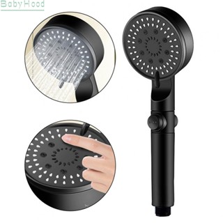 【Big Discounts】Shower Head Large Chrome Silicone Jet Nozzles Water Saving Bath Shower Head#BBHOOD