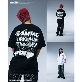 Vam-tac88-2023 ใหม่ เสื้อแขนสั้นลําลอง คุณภาพสูง แฟชั่นฤดูใบไม้ผลิ ฤดูร้อน LYUF