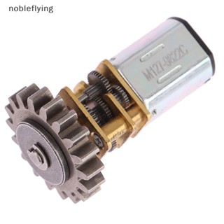 อัตราส่วนการลด Nf 1:212 48-96RPM แรงบิดความเร็วช้า ขนาดใหญ่ สําหรับรถบังคับ DC 3-6V N20 Micro Metal พร้อมมอเตอร์เฟือง nobleflying