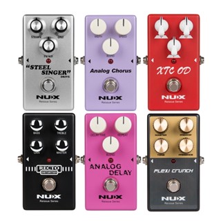 แป้นเหยียบเอฟเฟคกีตาร์ไฟฟ้า NUX Delay Chorus Overdrive Distortion อุปกรณ์เสริม สําหรับกีตาร์ไฟฟ้า