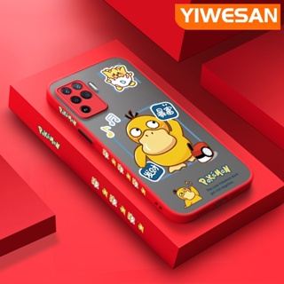 เคสโทรศัพท์มือถือ ซิลิโคนนิ่ม ใส กันกระแทก ลายการ์ตูนโปเกม่อน Psyduck สําหรับ OPPO A94 4G F19 Pro Reno 5F Reno 5 Lite