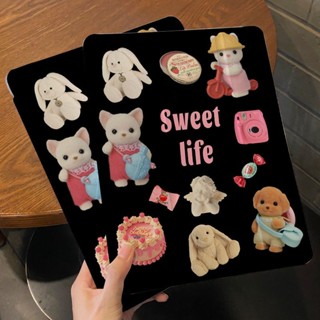 ตุ๊กตาหมีน้อย ลายการ์ตูน กันกระแทก สร้างสรรค์ เคสiPad อะคริลิ เคสไอเเพด พร้อมถาดใส่ปากกา ฝาหลังใส Compatible For เคสไอเเพด Gen9 เคสไอเเพด Gen10 เคสไอเเพด Air5 เคสไอเเพด Air4 เคสไอเเพด Mini 6 iPad 2022 iPad Air5 iPad 2021 Gen9 iPad 2020 Gen8 iPadPro