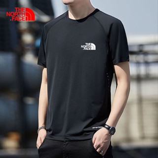 The.north.face เสื้อยืดแขนสั้น ระบายอากาศ ดูดซับเหงื่อ แห้งเร็ว เหมาะกับการวิ่ง เล่นกีฬา ฟิตเนส หน้าร้อน สําหรับผู้ชาย [M-5XL]