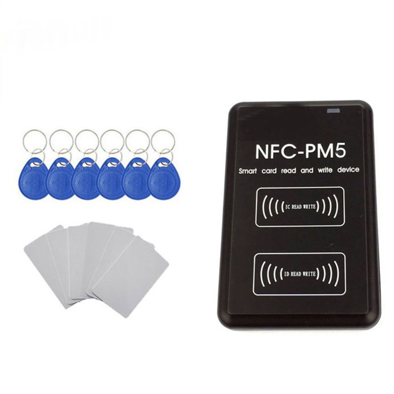 QUU NFC Card Copier Reader Writer Duplicator สําหรับ IC ID Cards 9 ความถี่
