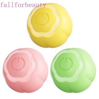 FALLFORBEAUTY ลูกบอลไฟฟ้าอัจฉริยะ แบบโต้ตอบ ของเล่นสําหรับสัตว์เลี้ยง แมว