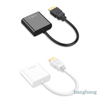 Bang 1080P เป็น VGA อะแดปเตอร์แปลงสายเคเบิลอนาล็อกดิจิทัล สําหรับ PC