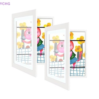 Ychg ใหม่ กรอบรูปแม่เหล็ก เปิดด้านหน้า เปลี่ยนได้ สําหรับตกแต่งบ้าน โปสเตอร์ รูปภาพ