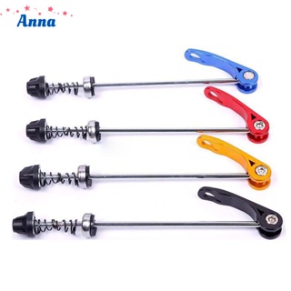 【Anna】Bike Skewer Set Durable Universal Front+Rear Skewer Bicycle Cycling 2018