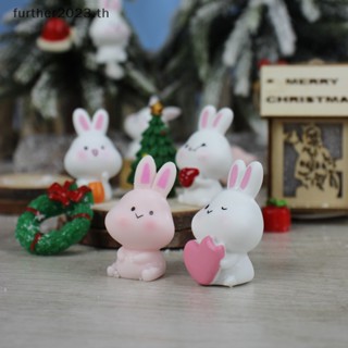 [พร้อมส่ง] ตุ๊กตากระต่ายเรซิ่น ขนาดเล็ก DIY อุปกรณ์เสริม สําหรับตกแต่งสวน 1 ชิ้น [พร้อมส่ง]