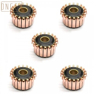 【ONCEMOREAGAIN】Commutator 1/5pcs 18P 23 X 8.02 X 14(15.5) Mm Copper Copper Tone+Black