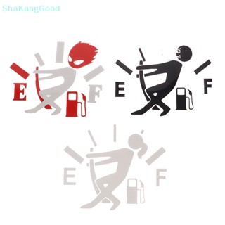 Skth สติกเกอร์ ABS ใช้แก๊สสูง สไตล์ใหม่ ตลก รูปลอก เกจเชื้อเพลิง เปล่า SKK