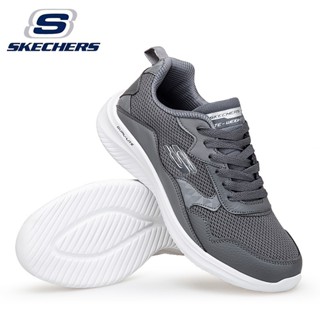 Skechers_ DUAL-LITE รองเท้าวิ่งจ๊อกกิ้งลําลอง แบบผูกเชือก เบาพิเศษ ระบายอากาศ แฟชั่นสําหรับผู้ชาย และผู้หญิง