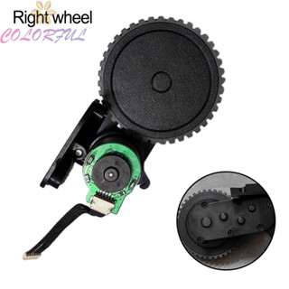 【COLORFUL】Drive Wheel Right Wheel Robot Sweeper Parts 15C MAX Black For Eufy BoostIQ