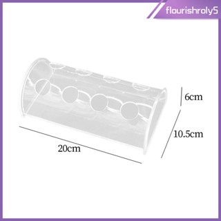 [Flourishroly5] แจกันดอกไม้อะคริลิคใส ทรงครึ่งวงกลม สําหรับตกแต่งบ้าน