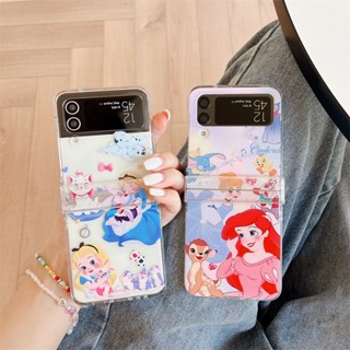 เคสโทรศัพท์มือถือ ป้องกันกระแทก หน้าจอพับได้ ลายสโนว์ไวท์ แบบสร้างสรรค์ สําหรับ Samsung Z Flip4 5G Z Flip 3