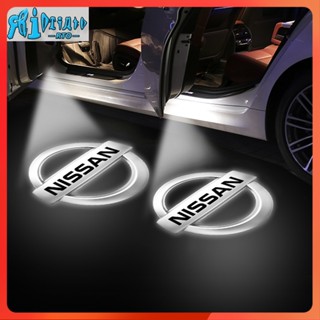 Rto [พร้อมส่ง] โคมไฟโปรเจคเตอร์ LED รูปตราสัญลักษณ์ Welcome Light สําหรับรถยนต์ Nissan Nismo Tiida Teana Horizon Juke X-trail Almera Qashqai Auto Accessories 1 ชิ้น