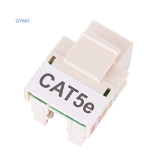 [cxGYMO] โมดูลแจ็คเชื่อมต่อเครือข่ายอีเธอร์เน็ต RJ45 CAT5e HDY 10 ชิ้น