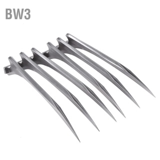 BW3 1 คู่พลาสติกทนทาน Wolverine Claws Wolf Paw Blade รูปคอสเพลย์ Prop ของเล่นสำหรับผู้ใหญ่เด็ก